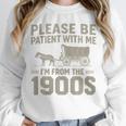 Please Be Patient I'm From The 1900s Vintage Over The Hill Premium Tri-Blend Unisex Sweatshirt
