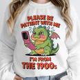 Please Be Patient I'm From The 1900s Vintage Men Women Premium Tri-Blend Unisex Sweatshirt Please Be Patient I'm From The 1900s Vintage Men Women Premium Tri-Blend Unisex Sweatshirt