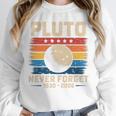 Pluto Never Forget Space Nostalgia Astronomy Humor Unisex Sweatshirt Pluto Never Forget Space Nostalgia Astronomy Humor Unisex Sweatshirt