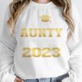 Proud Aunty Of 2023 Class MBA Graduate Family Graduation Unisex Sweatshirt