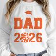 Proud Dad Of A 2026 Senior Basketball Graduation Family Unisex Sweatshirt