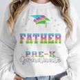 Proud Father Of PreK School Graduate 2024 Graduation Father Premium Unisex Sweatshirt