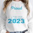 Proud Godfather Of Three 2023 Graduate 23 Class Graduation Unisex Sweatshirt