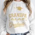 Proud Grandpa Of a Class Of 2025 Graduate Senior Graduation Premium Unisex Sweatshirt