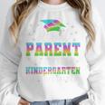 Proud Parent Of Kindergarten Graduate 2024 Graduation Parent Premium Unisex Sweatshirt