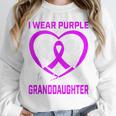 Purple In Memory Of Granddaughter Epilepsy Memorial Graphic Unisex Sweatshirt Purple In Memory Of Granddaughter Epilepsy Memorial Graphic Unisex Sweatshirt