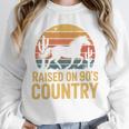 Raised On 90’s Country Horse Retro Nostalgia Western Music Unisex Sweatshirt