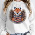 I Read Banned Books Sly Fox Reading Books Unisex Sweatshirt