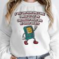 If You Can Read This Gamer Humor Gaming Introvert Raglan Baseball Tee Unisex Sweatshirt