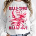 Read Your Heart Out Valentines Day Book Lover Bookish Teach Unisex Sweatshirt Read Your Heart Out Valentines Day Book Lover Bookish Teach Unisex Sweatshirt