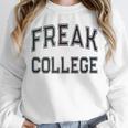 Retro Anti Social FREAK COLLEGE Introvert Stay Away From Me Unisex Sweatshirt Retro Anti Social FREAK COLLEGE Introvert Stay Away From Me Unisex Sweatshirt
