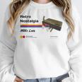 Retro Nostalgia 1980s Love Graphic Unisex Sweatshirt Retro Nostalgia 1980s Love Graphic Unisex Sweatshirt
