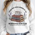 Retro Proud Introverted Book Club Anti Social Reader Unisex Sweatshirt Retro Proud Introverted Book Club Anti Social Reader Unisex Sweatshirt