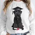Russian Terrier Dog Graduation Cap Graduate Owner Grad Unisex Sweatshirt