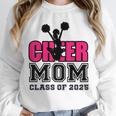 Senior Cheerleader Mom Cheer Class Of 2025 Graduation Women Unisex Sweatshirt
