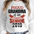 Senior Class Of 2019 Tshirt Graduation Awesome Grandma Unisex Sweatshirt