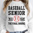 Senior Class Of 2025 Baseball Senior Night Graduation Party Unisex Sweatshirt