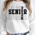 Senior Class Of 2026 Varsity Text Graduation Unisex Sweatshirt