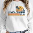 Senior Sunrise 2026 Graduation Cool Retro High School Unisex Sweatshirt