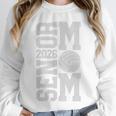Senior Volleyball Mom 2026 Class Graduation Volleyball Premium Tri-Blend Unisex Sweatshirt