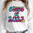 Senior Year 2022 Class Of 2022 Graduation Tie Dye Groovy Unisex Sweatshirt