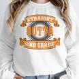 Straight Outta 2nd Grade Shirt Second Graduation Boys Girls Unisex Sweatshirt