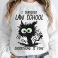 I Survived Law School Graduation 2025 2026 Unisex Sweatshirt