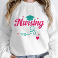 I Survived Nursing School Class Of 2026 Nurse Graduation Unisex Sweatshirt