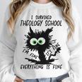 I Survived Theology School Graduation 2025 Unisex Sweatshirt