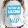 Too Much Talking I Need A Nap For Introverts Raglan Baseball Tee Unisex Sweatshirt Too Much Talking I Need A Nap For Introverts Raglan Baseball Tee Unisex Sweatshirt