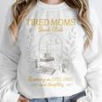 Tired Moms Book Club Coffee Chaos Readers Cozy Unisex Sweatshirt