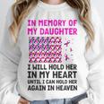 USA Flag With Pink And Black Ribbon In Memory Of My Daughter For Women Men Unisex Sweatshirt USA Flag With Pink And Black Ribbon In Memory Of My Daughter For Women Men Unisex Sweatshirt