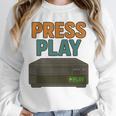 VHS Cassette Retro Analog Nostalgia Theme Premium Unisex Sweatshirt VHS Cassette Retro Analog Nostalgia Theme Premium Unisex Sweatshirt