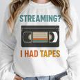 VHS Cassette Tape Retro 80s 90s Nostalgia Premium Unisex Sweatshirt