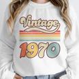 Vintage 1970 Birthday Retro Style 70's Born Nostalgia Outfit Premium Tri-Blend Unisex Sweatshirt Vintage 1970 Birthday Retro Style 70's Born Nostalgia Outfit Premium Tri-Blend Unisex Sweatshirt