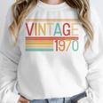 Vintage 1970 Birthday Retro Style 70's Born Nostalgia Party Premium Tri-Blend Unisex Sweatshirt Vintage 1970 Birthday Retro Style 70's Born Nostalgia Party Premium Tri-Blend Unisex Sweatshirt