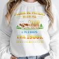 Vintage Please Be Patient With Me I'm From The 1900s Premium Tri-Blend Unisex Sweatshirt