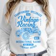 Vintage Racing Automotive Nostalgia Distressed Car Unisex Sweatshirt