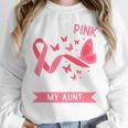 I Wear Pink In Memory Of My Aunt Unisex Sweatshirt