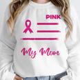 I Wear Pink In Memory Of My Mom Breast Cancer Awareness Premium Tri-Blend Unisex Sweatshirt I Wear Pink In Memory Of My Mom Breast Cancer Awareness Premium Tri-Blend Unisex Sweatshirt