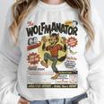 Werewolf Wolfmanator Nostalgia Vintage Halloween Unisex Sweatshirt