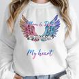 Wings In Memory Of Mom Dad In Heaven Guardian Angel Memorial Unisex Sweatshirt Wings In Memory Of Mom Dad In Heaven Guardian Angel Memorial Unisex Sweatshirt