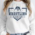 Wrestling Senior Night Wrestling Senior 2025 Graduation 66 Unisex Sweatshirt