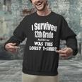 12th Grade GraduationShirt Grad Graduate Education Unisex Sweatshirt