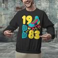 1983 Retro Raised In The 80s Old School Nostalgia Vibes Unisex Sweatshirt