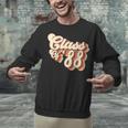 1988 Class Reunion Retro Class Of 88 High School Graduation Unisex Sweatshirt
