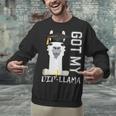 2022 Graduate Graduation For Him Her Got My Dip-Llama Unisex Sweatshirt