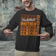 2026 Basketball Senior Brother Graduation Matching Family Unisex Sweatshirt