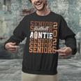 2026 Football Senior Auntie Graduation Matching Family Unisex Sweatshirt
