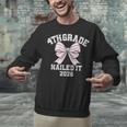 4th Grade Bow 2026 Fourth Grade Graduation Unisex Sweatshirt